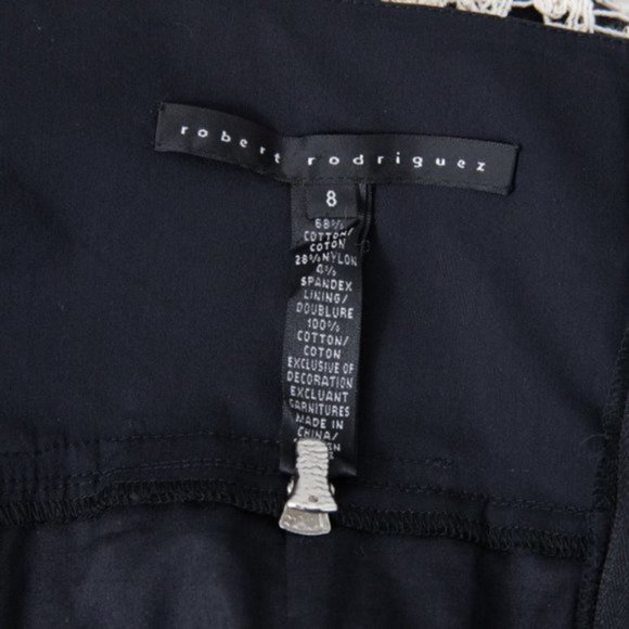 Robert Rodriguez 8 Pleated Babydoll Dress Black - Picture 6 of 7